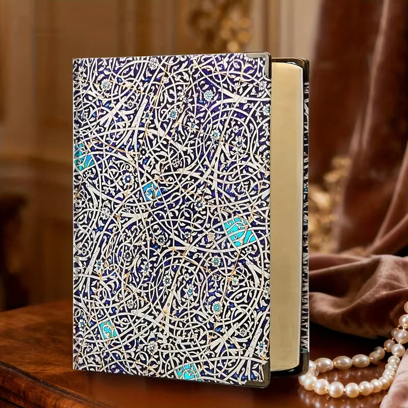 Medieval Retro Carved Notebook, Hardcover Journal, Portable Travel Diary for Writing and Drawing